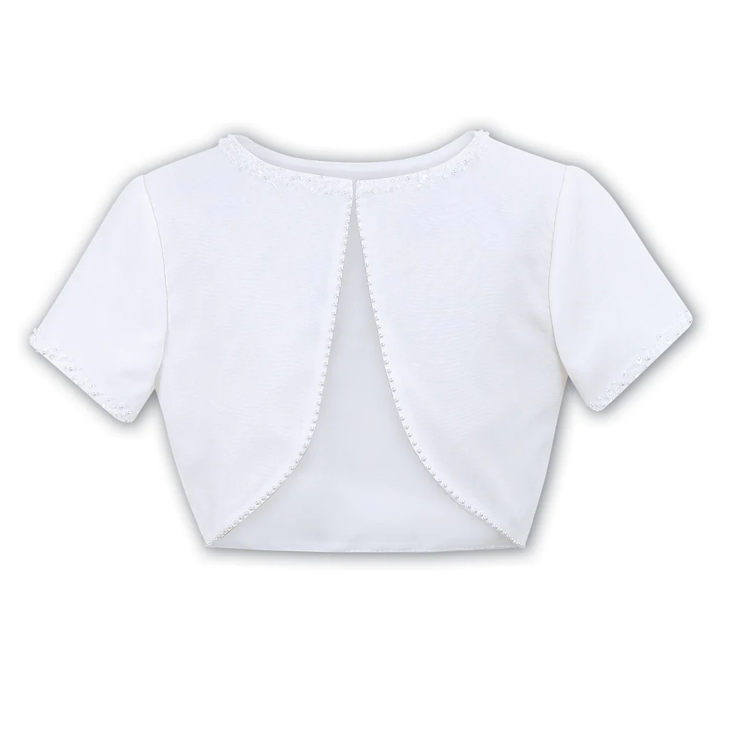 A Sarah Louise White organza bolero 057001