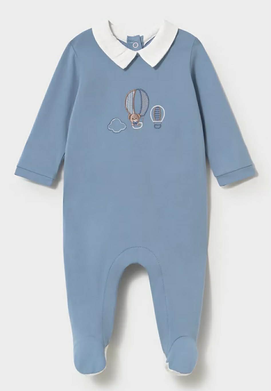 A Mayoral Balloon Babygrow Blue 1742B