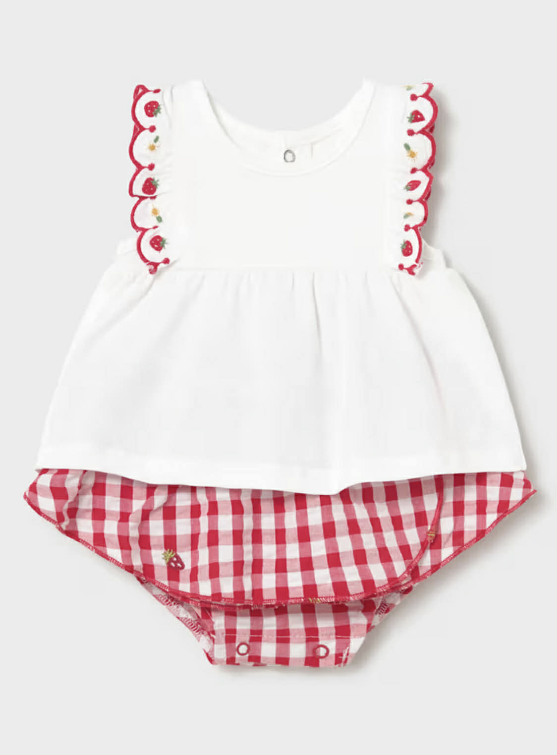 Mayoral -a- A A Strawberries Red Top & Pants Set 1820 R