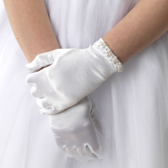 Linzi Jay -b- White Gloves LG62