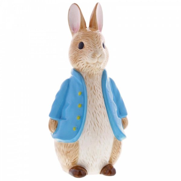 A BBs -a- Peter Rabbit Sculpted Money Bank A29292